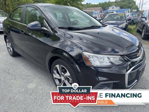 Mosaic Black Metallic 2018 Chevrolet Sonic Premier