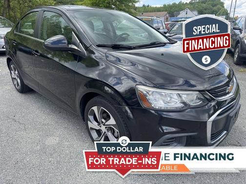 Mosaic Black Metallic 2018 Chevrolet Sonic Premier