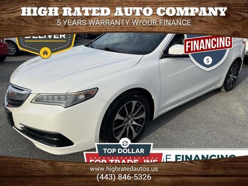 Bellanova White Pearl 2015 Acura TLX FWD