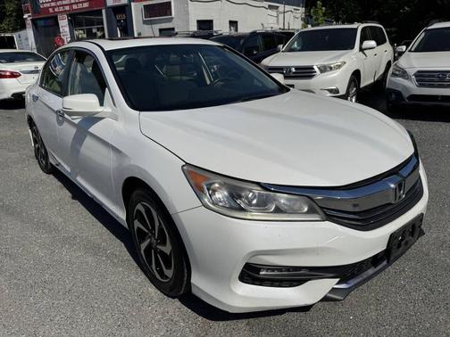 White Orchid Pearl 2017 Honda Accord EX
