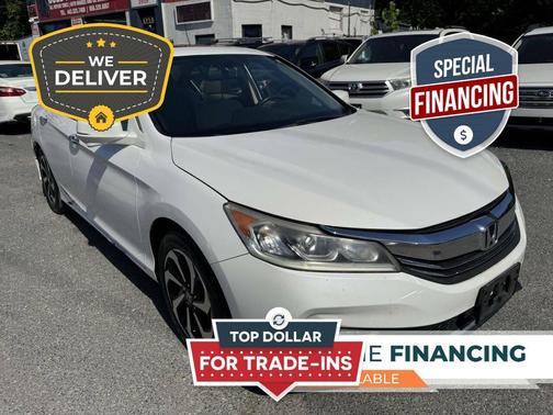 White Orchid Pearl 2017 Honda Accord EX