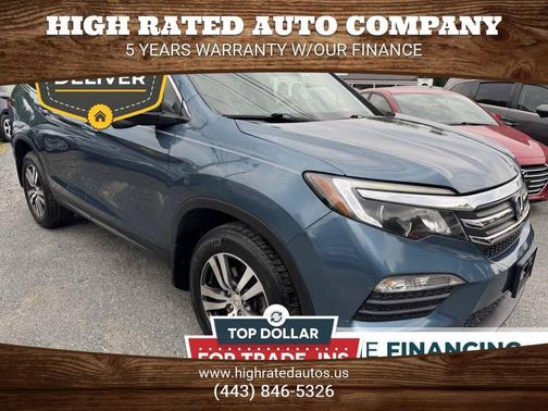 BLUE 2016 Honda Pilot EX