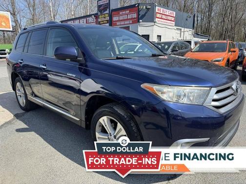 BLUE 2013 Toyota Highlander Limited