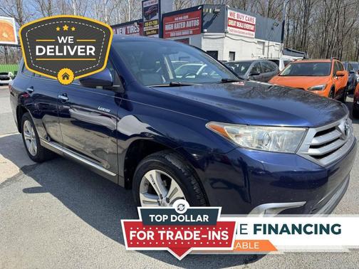 BLUE 2013 Toyota Highlander Limited