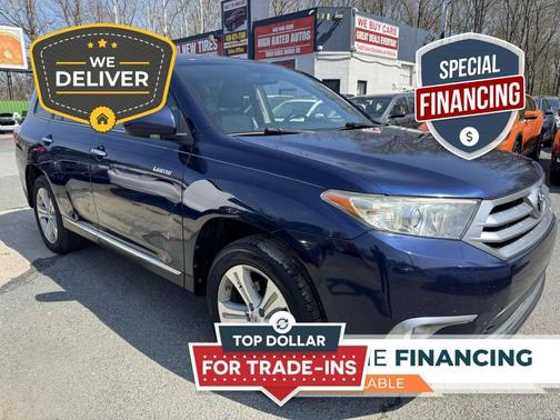 BLUE 2013 Toyota Highlander Limited