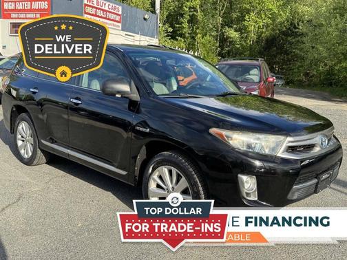 Black 2011 Toyota Highlander Hybrid Limited