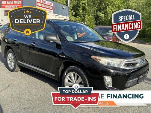 Black 2011 Toyota Highlander Hybrid Limited