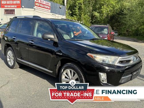 Black 2011 Toyota Highlander Hybrid Limited