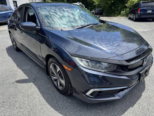Modern Steel Metallic 2019 Honda Civic LX