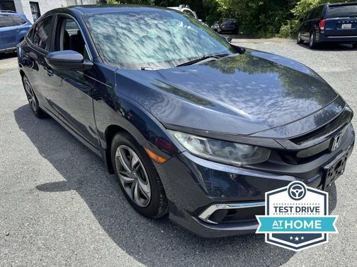 Modern Steel Metallic 2019 Honda Civic LX