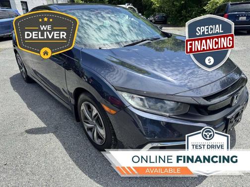 Modern Steel Metallic 2019 Honda Civic LX