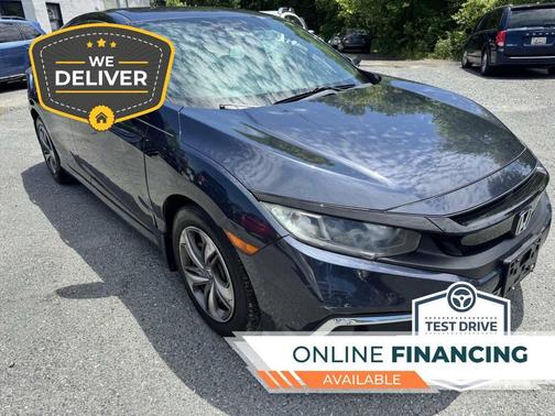 Modern Steel Metallic 2019 Honda Civic LX