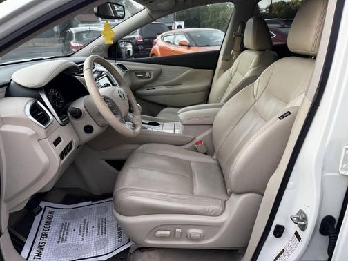 Pearl White 2015 Nissan Murano Platinum