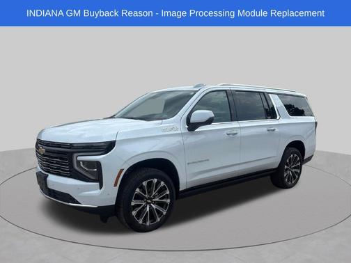 Polar White 2026 Chevrolet Suburban High Country