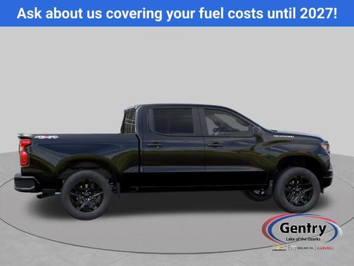 Black 2026 Chevrolet Silverado 1500 Custom