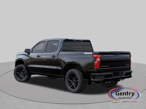 Black 2026 Chevrolet Silverado 1500 Custom