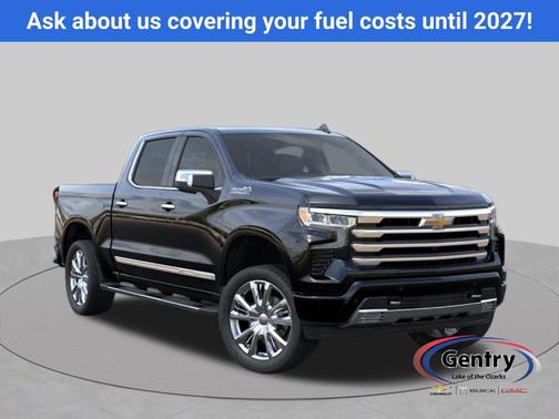 Black 2026 Chevrolet Silverado 1500 High Country