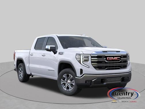 Summit White 2026 GMC Sierra 1500 SLT