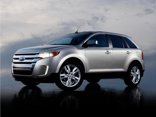 White Platinum Clearcoat Metallic 2013 Ford Edge SEL
