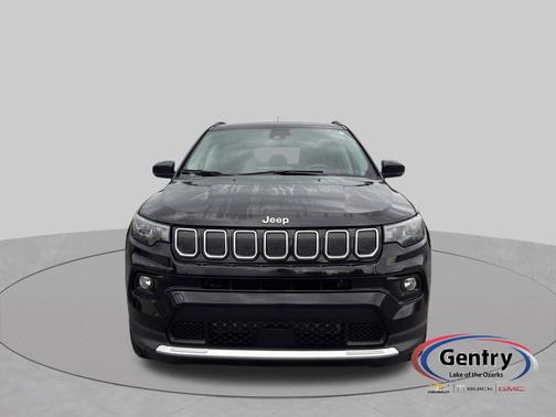 Diamond Black 2022 Jeep Compass Limited