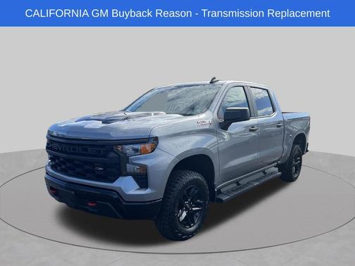 Sterling Gray Metallic 2023 Chevrolet Silverado 1500 Custom Trail Boss