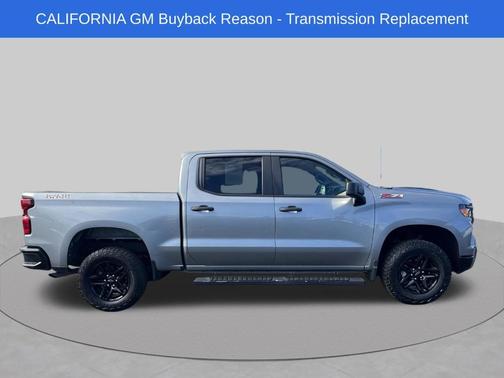 Sterling Gray Metallic 2023 Chevrolet Silverado 1500 Custom Trail Boss