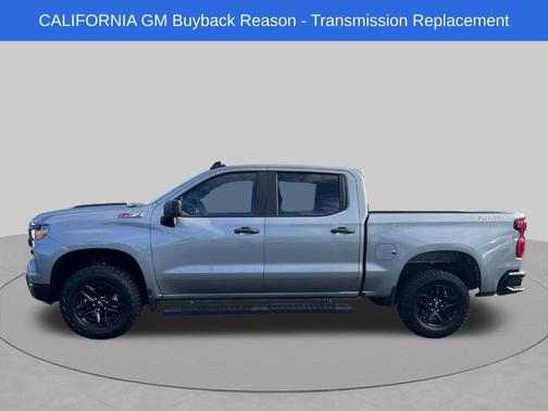 Sterling Gray Metallic 2023 Chevrolet Silverado 1500 Custom Trail Boss