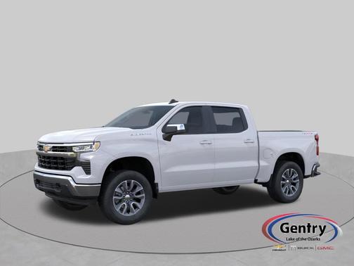 Summit White 2026 Chevrolet Silverado 1500 LT