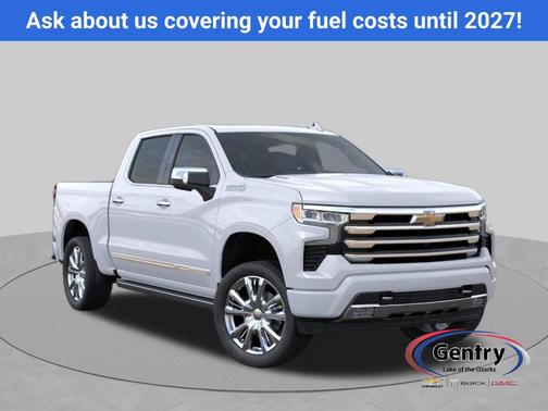 Polar White 2026 Chevrolet Silverado 1500 High Country