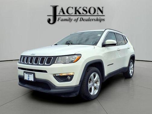 White Clearcoat 2018 Jeep Compass Latitude