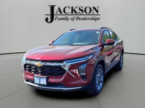 Crimson Metallic 2025 Chevrolet Trax LT