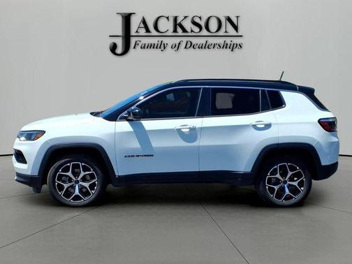 Bright White Clearcoat 2025 Jeep Compass Limited