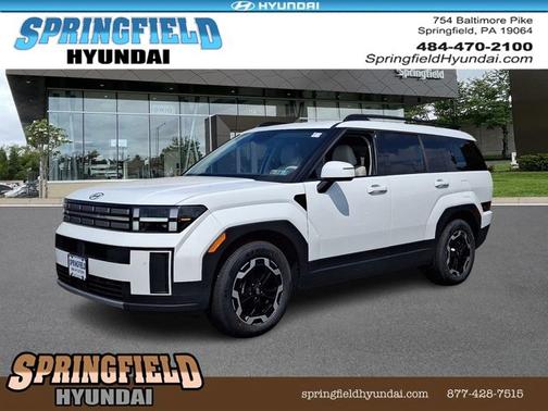 White 2026 Hyundai SANTA FE SEL