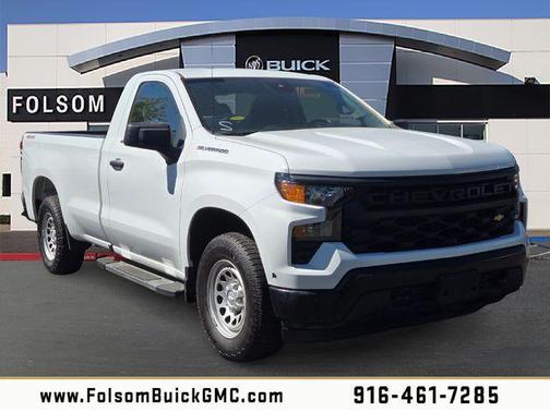 Summit White 2022 Chevrolet Silverado 1500 WT