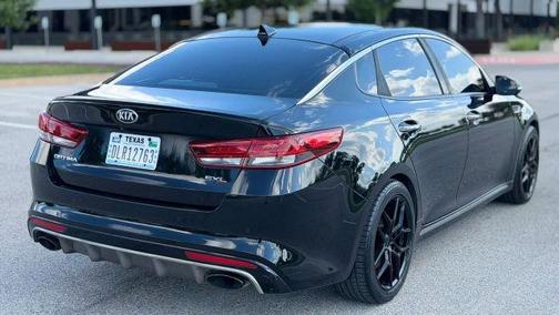 Black 2016 Kia Optima LIMITED