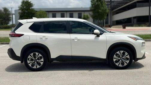 White 2023 Nissan Rogue SV