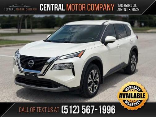 White 2023 Nissan Rogue SV