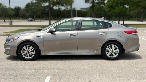 Gray 2016 Kia Optima LX