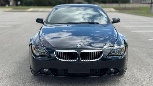 Black 2007 BMW 650 i