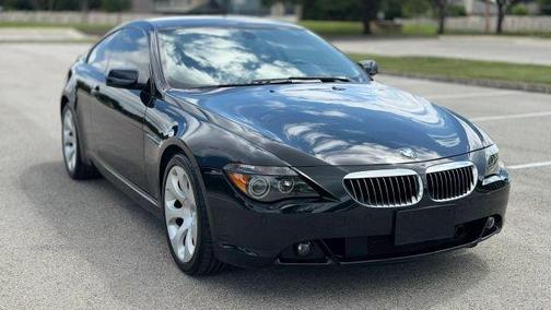 Black 2007 BMW 650 i