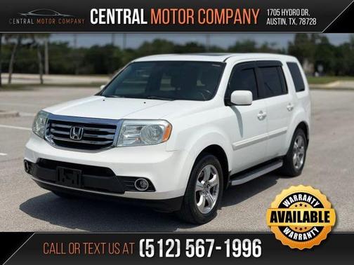 White 2014 Honda Pilot EX-L