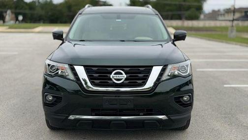 Midnight Pine Metallic 2019 Nissan Pathfinder Platinum