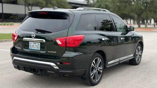 Midnight Pine Metallic 2019 Nissan Pathfinder Platinum