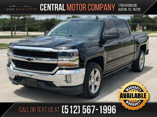 Black 2018 Chevrolet Silverado 1500 1LT