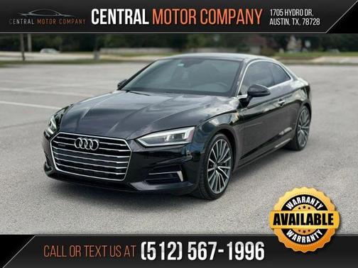 Mythos Black Metallic 2018 Audi A5 2.0T Premium