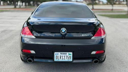 Black 2007 BMW 650 i