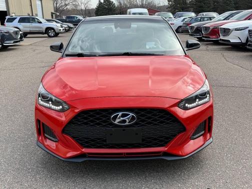 Sunset Orange w/Black Roof 2019 Hyundai Veloster Base