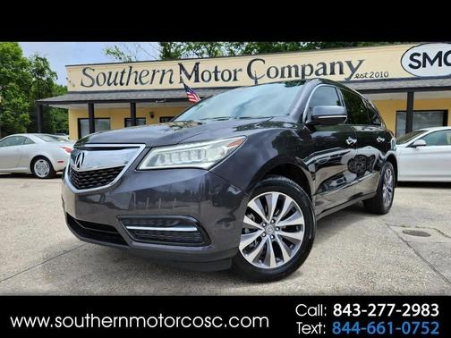 Graphite Luster Metallic 2014 Acura MDX 3.5L