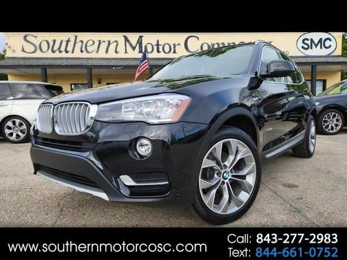 Black 2016 BMW X3 xDrive28i