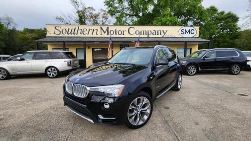 Black 2016 BMW X3 xDrive28i